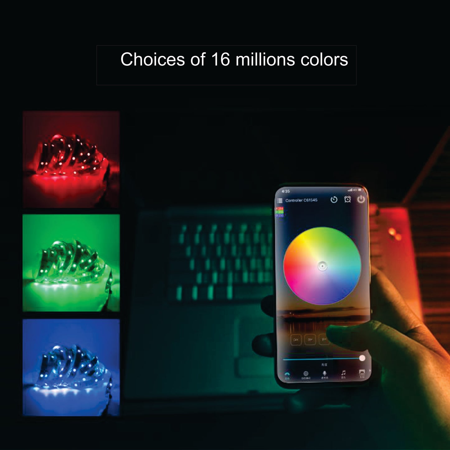 Mini WIFI Smart RGB Controller-Android and iOS System, Free App