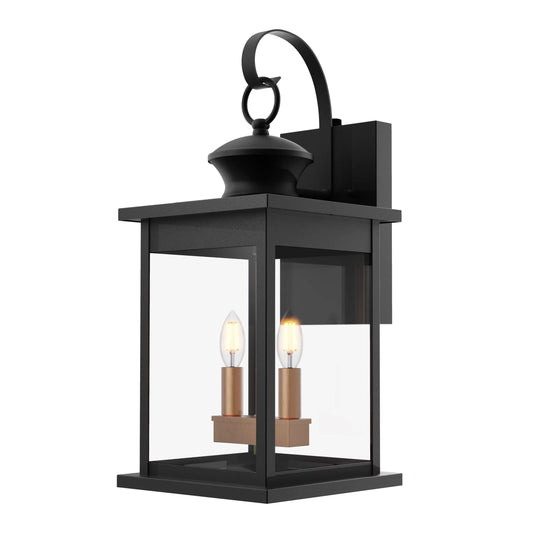 Outdoor Wall Sconce- Dusk-To-Dawn Photocell Sensor-E12 Base-Free Shipping*